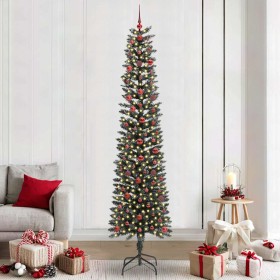 Árbol de Navidad artificial Verde 240 cm PVC, Plástico y Acero en Decoración Festiva y Estacional | Comprar online en Foru.es