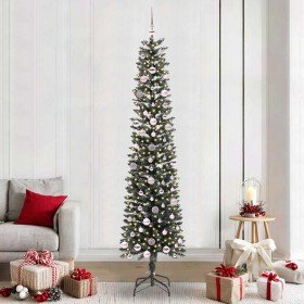 Árbol de Navidad artificial Verde 240 cm PVC, Plástico y Acero en Decoración Festiva y Estacional | Comprar online en Foru.es