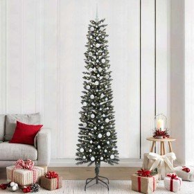 Árbol de Navidad artificial Verde 240 cm PVC, Plástico y Acero en Decoración Festiva y Estacional | Comprar online en Foru.es