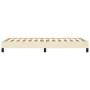 Estructura de cama cuero sintético color crema 80x200 cm de vidaXL, Camas y somieres - Ref: Foro24-346870, Precio: 75,87 €, D...