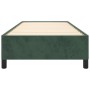 Estructura de cama de terciopelo verde 90x190 cm de vidaXL, Camas y somieres - Ref: Foro24-347297, Precio: 87,99 €, Descuento: %