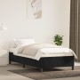 Estructura de cama de terciopelo negra 90x200 cm de vidaXL, Camas y somieres - Ref: Foro24-347302, Precio: 91,81 €, Descuento: %
