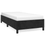 Estructura de cama de terciopelo negra 90x200 cm de vidaXL, Camas y somieres - Ref: Foro24-347302, Precio: 91,81 €, Descuento: %
