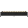 Estructura de cama de terciopelo negra 90x200 cm de vidaXL, Camas y somieres - Ref: Foro24-347302, Precio: 91,81 €, Descuento: %