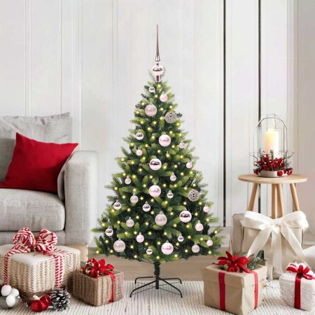 Árbol de Navidad Artificial Articulado 150 LEDs Verde 120 cm en Decoración Festiva y Estacional | Comprar online en Foru.es