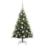 Árbol de Navidad Artificial Articulado 150 LEDs Verde 120 cm en Decoración Festiva y Estacional | Comprar online en Foru.es
