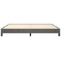 Estructura de cama de terciopelo gris oscuro 180x200 cm de vidaXL, Camas y somieres - Ref: Foro24-346995, Precio: 117,33 €, D...