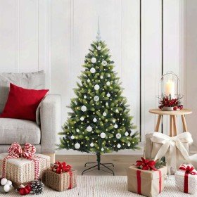 Árbol de Navidad Artificial Articulado 150 LEDs Verde 120 cm en Decoración Festiva y Estacional | Comprar online en Foru.es