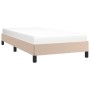 Estructura de cama de cuero sintético capuchino 100x200 cm de vidaXL, Camas y somieres - Ref: Foro24-346891, Precio: 92,95 €,...