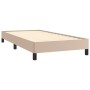 Estructura de cama de cuero sintético capuchino 100x200 cm de vidaXL, Camas y somieres - Ref: Foro24-346891, Precio: 92,95 €,...