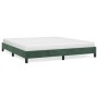 Estructura de cama de terciopelo verde 180x200 cm de vidaXL, Camas y somieres - Ref: Foro24-346991, Precio: 112,87 €, Descuen...