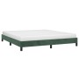 Estructura de cama de terciopelo verde 180x200 cm de vidaXL, Camas y somieres - Ref: Foro24-346991, Precio: 112,87 €, Descuen...