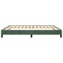 Estructura de cama de terciopelo verde 180x200 cm de vidaXL, Camas y somieres - Ref: Foro24-346991, Precio: 112,87 €, Descuen...
