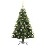 Árbol de Navidad Artificial Articulado 150 LEDs Verde 120 cm en Decoración Festiva y Estacional | Comprar online en Foru.es