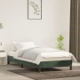 Estructura de cama de terciopelo verde 100x200 cm de vidaXL, Camas y somieres - Ref: Foro24-346961, Precio: 72,14 €, Descuent...