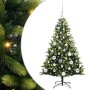 Árbol de Navidad Artificial Articulado 150 LEDs Verde 120 cm en Decoración Festiva y Estacional | Comprar online en Foru.es