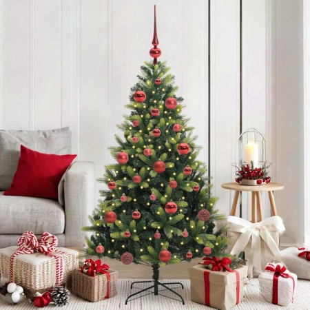Árbol de Navidad Artificial Articulado 150 LEDs Verde 150 cm en Decoración Festiva y Estacional | Comprar online en Foru.es