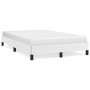 Estructura de cama de cuero sintético blanco 120x200 cm de vidaXL, Camas y somieres - Ref: Foro24-346893, Precio: 98,43 €, De...