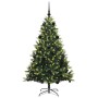 Árbol de Navidad Artificial Articulado 150 LEDs Verde 150 cm en Decoración Festiva y Estacional | Comprar online en Foru.es