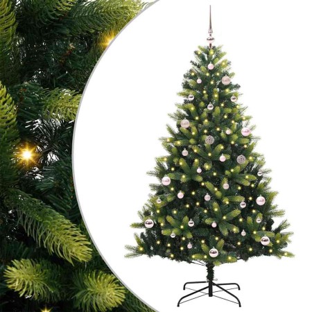 Árbol de Navidad Artificial Articulado 150 LEDs Verde 150 cm en Decoración Festiva y Estacional | Comprar online en Foru.es