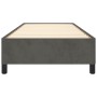 Estructura de cama de terciopelo gris oscuro 80x200 cm de vidaXL, Camas y somieres - Ref: Foro24-347289, Precio: 90,97 €, Des...