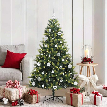 Árbol de Navidad Artificial Articulado 150 LEDs Verde 150 cm en Decoración Festiva y Estacional | Comprar online en Foru.es