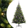 Árbol de Navidad Artificial Articulado 150 LEDs Verde 150 cm en Decoración Festiva y Estacional | Comprar online en Foru.es