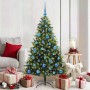Árbol de Navidad Artificial Articulado 150 LEDs Verde 150 cm en Decoración Festiva y Estacional | Comprar online en Foru.es
