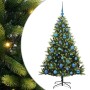 Árbol de Navidad Artificial Articulado 150 LEDs Verde 150 cm en Decoración Festiva y Estacional | Comprar online en Foru.es