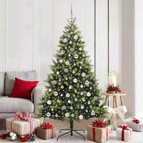 Árbol de Navidad Artificial Plegable 300 LEDs Verde 180 cm en Decoración Festiva y Estacional | Comprar online en Foru.es