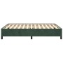 Estructura de cama de terciopelo verde 140x190 cm de vidaXL, Camas y somieres - Ref: Foro24-347321, Precio: 121,69 €, Descuen...