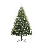 Árbol de Navidad Artificial Plegable 300 LEDs Verde 180 cm en Decoración Festiva y Estacional | Comprar online en Foru.es