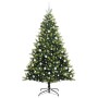 Árbol de Navidad Artificial Plegable 300 LEDs Verde 210 cm en Decoración Festiva y Estacional | Comprar online en Foru.es