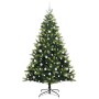 Árbol de Navidad Artificial Plegable 300 LEDs Verde 210 cm en Decoración Festiva y Estacional | Comprar online en Foru.es