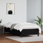 Estructura de cama de cuero sintético negro 100x200 cm de vidaXL, Camas y somieres - Ref: Foro24-347233, Precio: 84,95 €, Des...