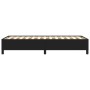 Estructura de cama de cuero sintético negro 100x200 cm de vidaXL, Camas y somieres - Ref: Foro24-347233, Precio: 84,95 €, Des...