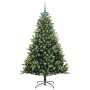 Árbol de Navidad Artificial Plegable 300 LEDs Verde 210 cm en Decoración Festiva y Estacional | Comprar online en Foru.es