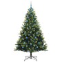 Árbol de Navidad Artificial Plegable 300 LEDs Verde 210 cm en Decoración Festiva y Estacional | Comprar online en Foru.es