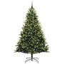 Árbol de Navidad Artificial Plegable 300 LEDs Verde 240 cm en Decoración Festiva y Estacional | Comprar online en Foru.es