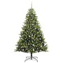 Árbol de Navidad Artificial Plegable 300 LEDs Verde 240 cm en Decoración Festiva y Estacional | Comprar online en Foru.es