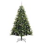 Árbol de Navidad Artificial Plegable 300 LEDs Verde 240 cm en Decoración Festiva y Estacional | Comprar online en Foru.es