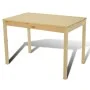 Mesa de comedor y 4 sillasde madera color natural de vidaXL, muebles para cocinas y comedores - Ref: Foro24-241220, Precio: 2...