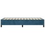 Estructura de cama de terciopelo azul 90x190 cm de vidaXL, Camas y somieres - Ref: Foro24-347298, Precio: 100,36 €, Descuento: %