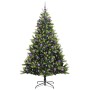 Árbol de Navidad Artificial Plegable 300 LEDs Verde 240 cm en Decoración Festiva y Estacional | Comprar online en Foru.es