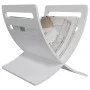 Revistero de madera de pie blanco de vidaXL, Revisteros - Ref: Foro24-241219, Precio: 28,22 €, Descuento: %
