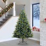 Árbol de Navidad Artificial Plegable 300 LEDs Verde 240 cm en Decoración Festiva y Estacional | Comprar online en Foru.es