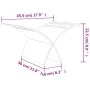 Revistero de madera de pie blanco de vidaXL, Revisteros - Ref: Foro24-241219, Precio: 28,22 €, Descuento: %