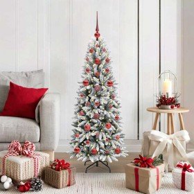 Árbol de Navidad artificial 120 cm PVC y Plástico y Acero y PE en Decoración Festiva y Estacional | Comprar online en Foru.es