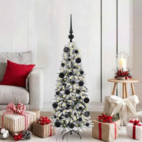 Árbol de Navidad artificial 120 cm PVC y Plástico y Acero y PE en Decoración Festiva y Estacional | Comprar online en Foru.es