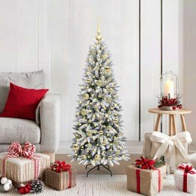 Árbol de Navidad artificial 120 cm PVC y Plástico y Acero y PE en Decoración Festiva y Estacional | Comprar online en Foru.es